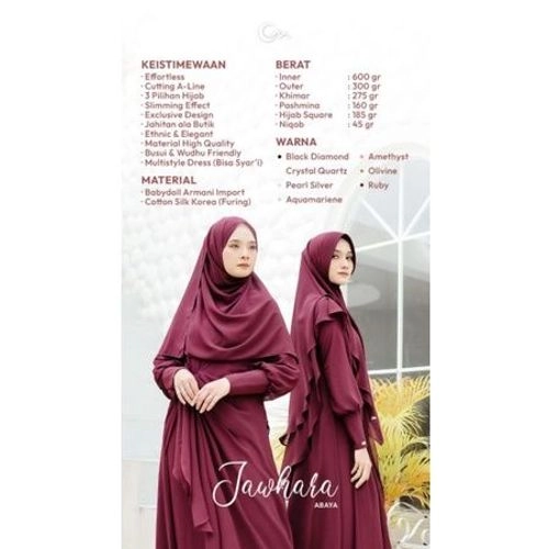 Hijab jawhara  by Coverme